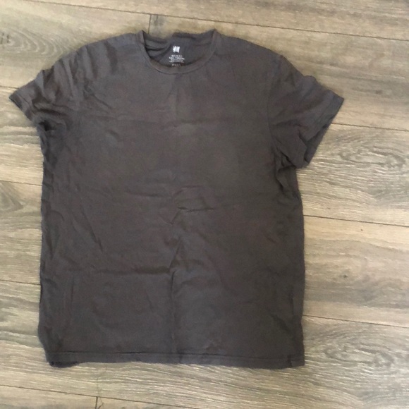 Dark Grey H&M tee shirt sz medium - Picture 1 of 3